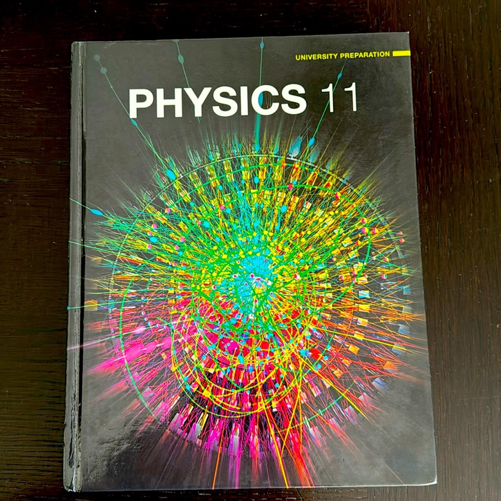 Physics 11 Nelson Text Book - ISBN 9780176510374